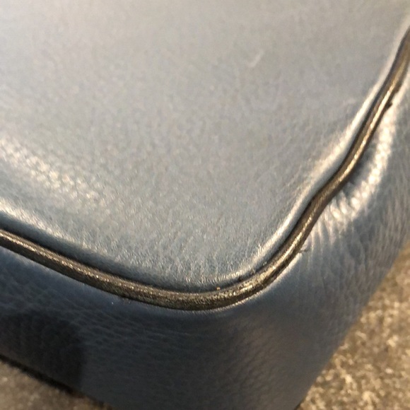 🛑SOLD🛑HTF Coach Dark Denim/Black Dylan Bag!! 🖤🖤 - Picture 3 of 12